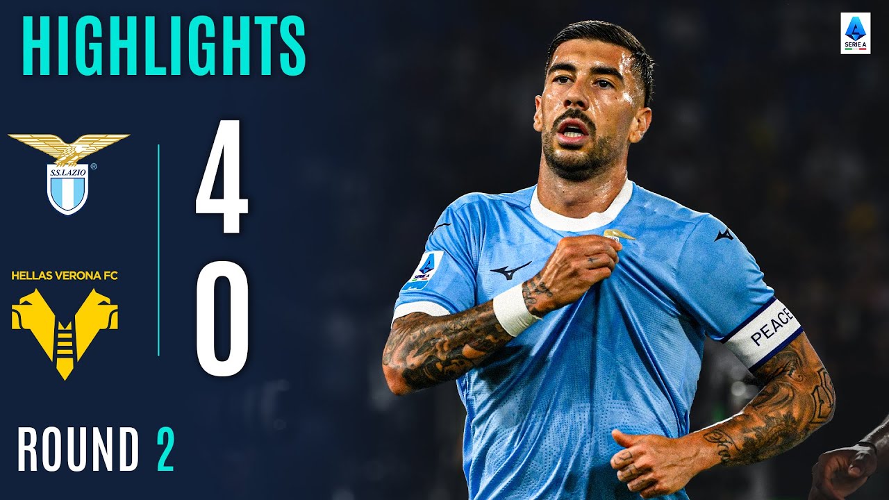 Highlights:Italian Serie A Lazio 4-0 Verona - Nowgoal