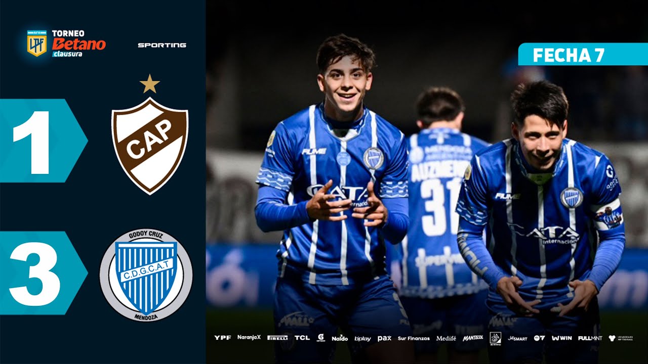 Argentine Division 1 CA Platense 1-3 Godoy Cruz Antonio Tomba Highlights,Hot Video - Goaloo