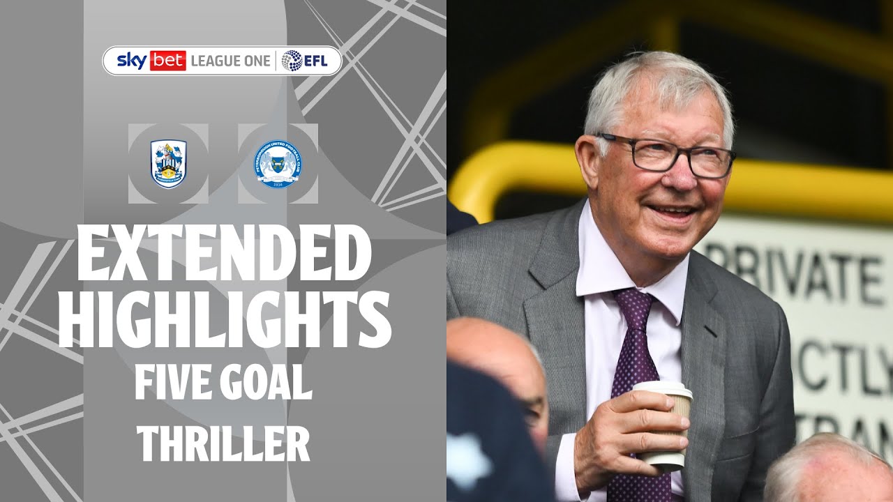 Match Highlights: Huddersfield Town 3-2 Peterborough United Hạng 3 Anh