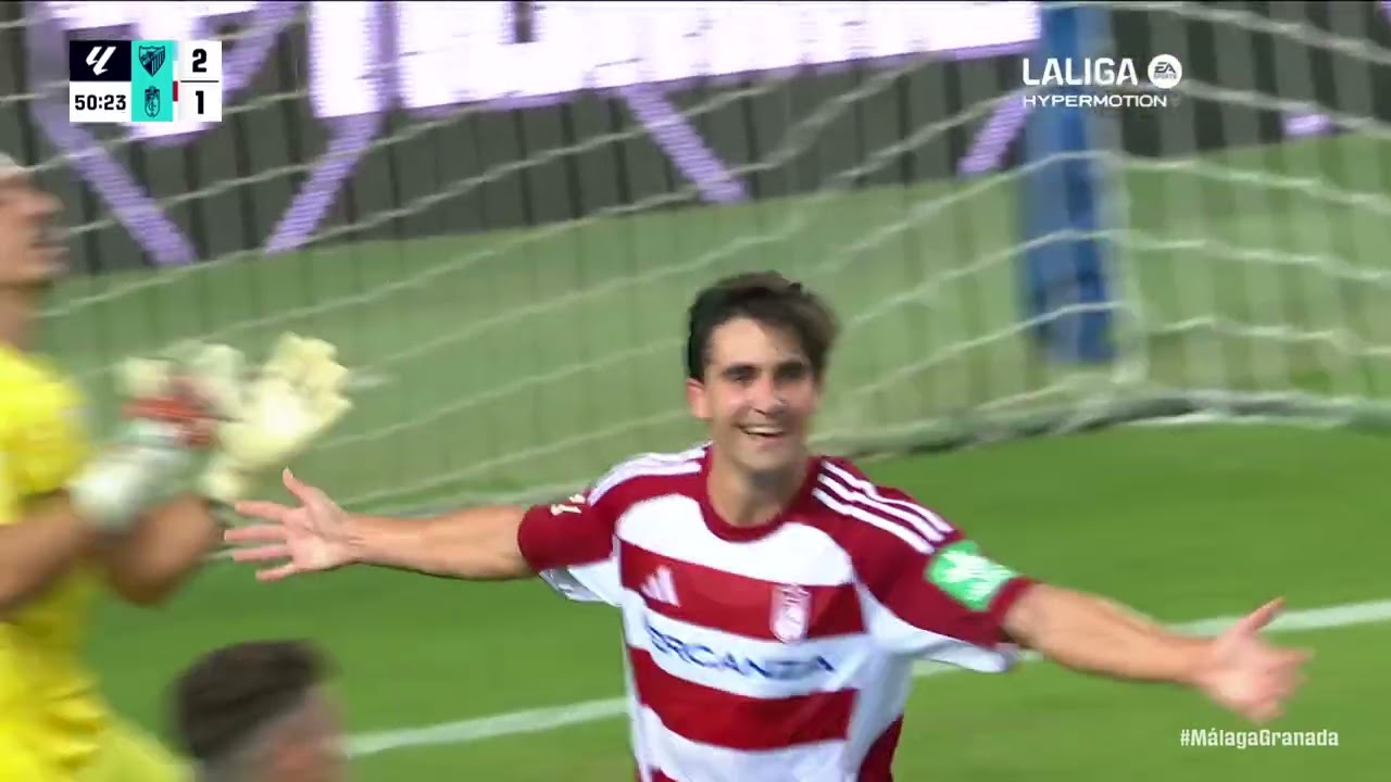 Spanish La Liga 2 Malaga 2-2 Granada CF Highlights,Hot Video - Goaloo