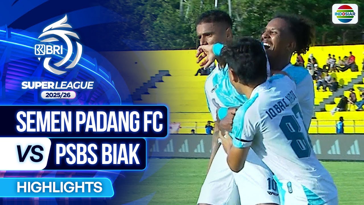 Indonesia Super League Semen Padang 1-2 PSBS Biak Highlights,Hot Video - Goaloo