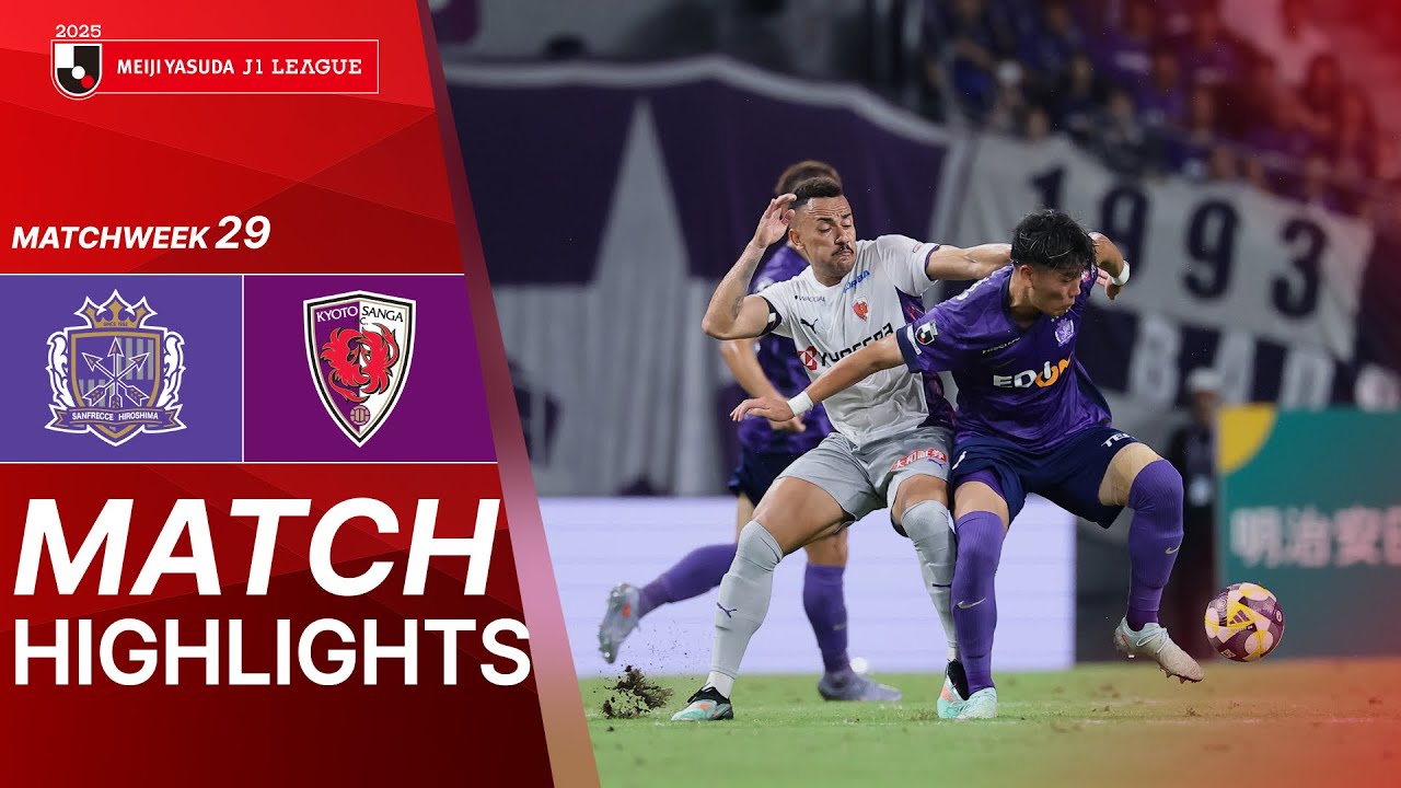 Highlights:J1 League Hiroshima Sanfrecce 1-1 Kyoto Sanga - Nowgoal