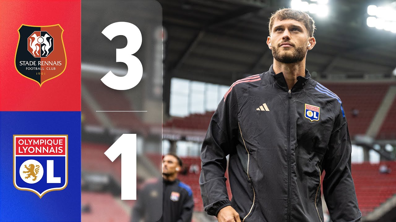Rennes 3-1 Lyon丨Melhores Momentos -Liga 1