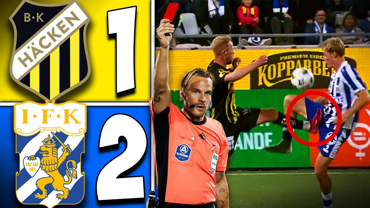 Swedish Allsvenskan Hacken 1-2 IFK Goteborg Highlights,Hot Video - Goaloo