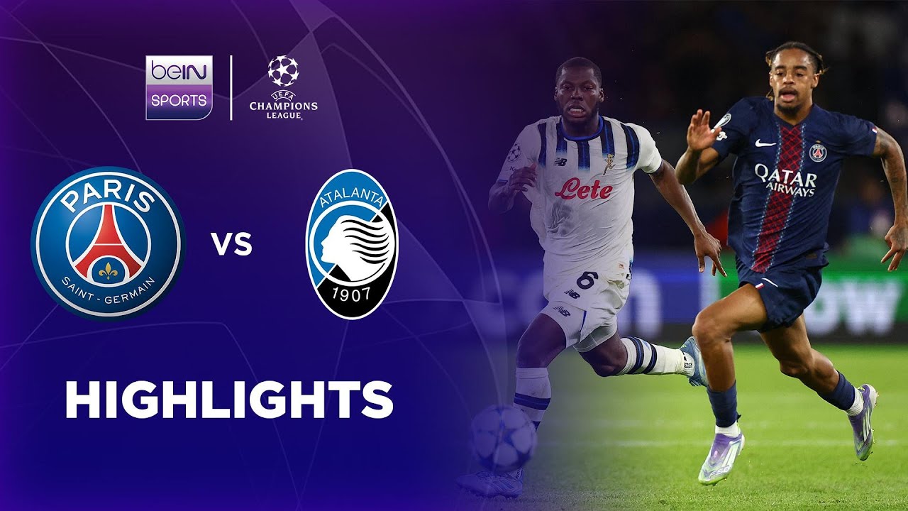 Highlights:UEFA Champions League Paris Saint Germain (PSG) 4-0 Atalanta - Nowgoal