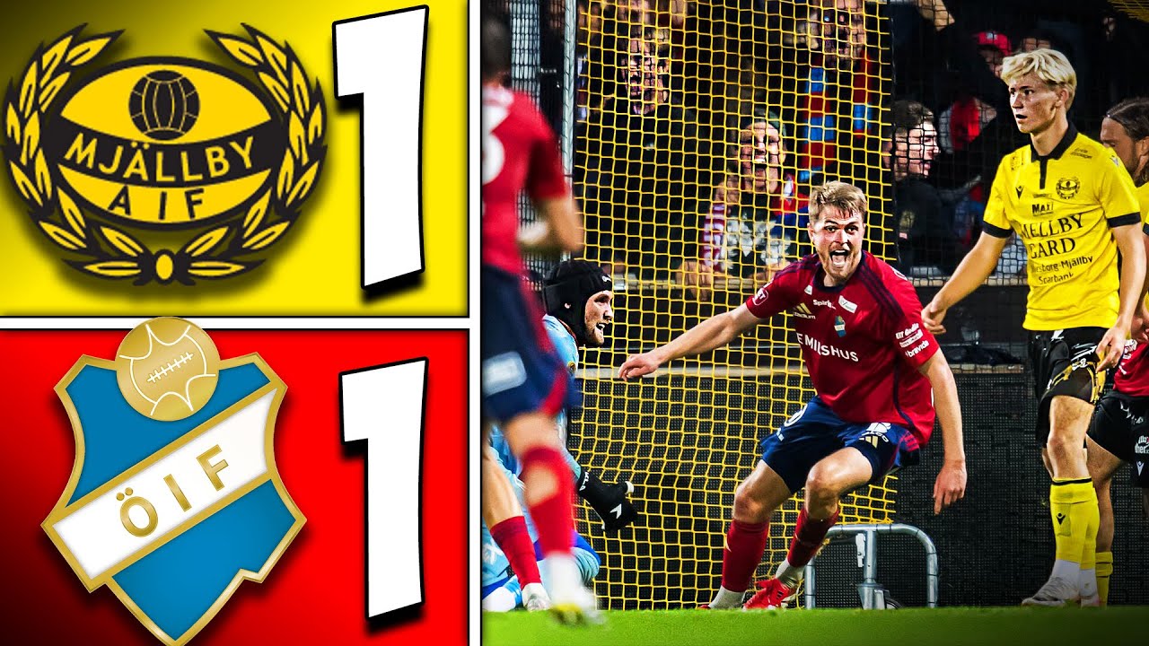 Swedish Allsvenskan Mjallby AIF 1-1 Osters IF Highlights,Hot Video - Goaloo