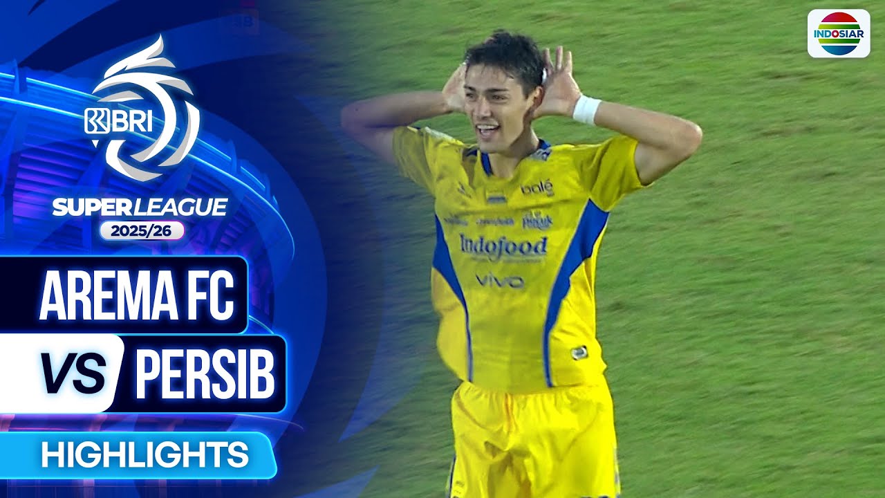 Indonesia Super League Arema FC 1-2 Persib Bandung Highlights,Hot Video - Goaloo