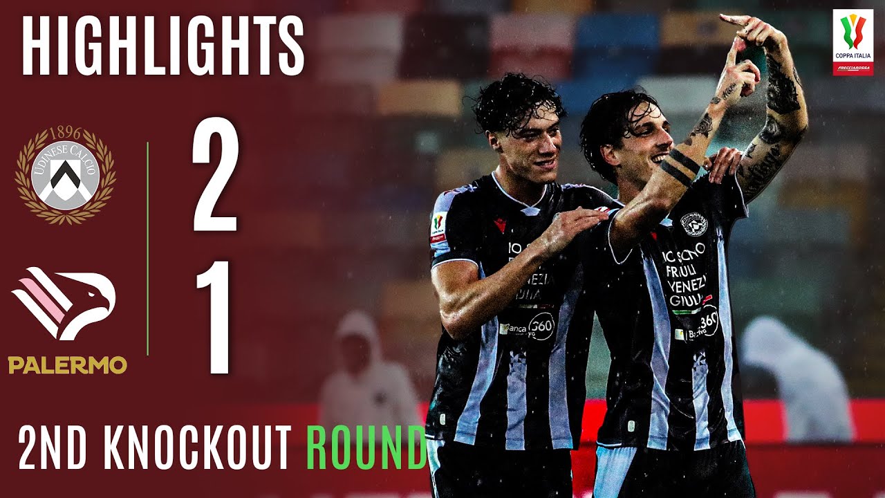 ไฮไลท์+โกปปาอีตาเลีย:อูดิเนเซ่ 2-1 Palermo丨โกปปาอีตาเลีย 2025-2026丨24-09-2025