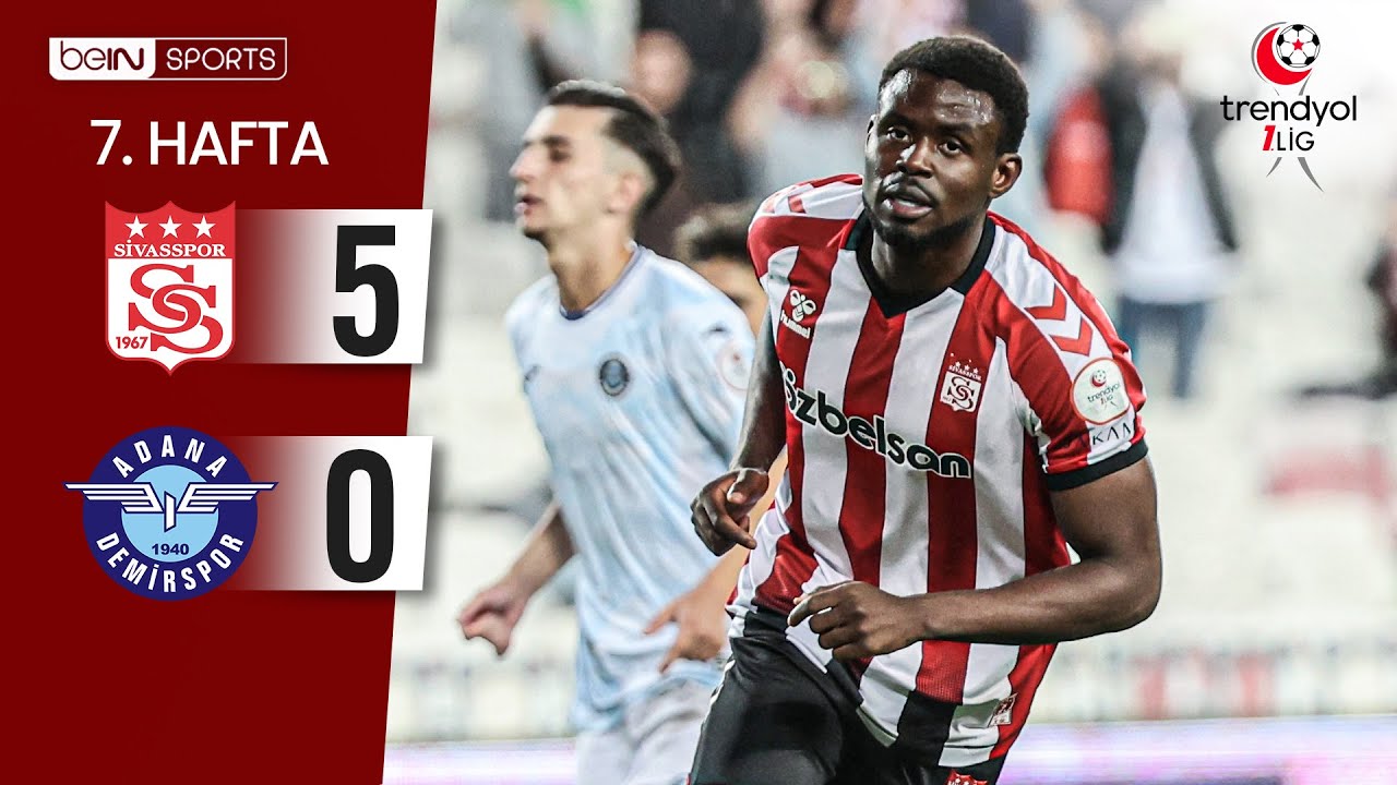 ไฮไลท์+ทีเอฟเอฟ เฟิร์ส ลีก ตุรกี:ชีวาสสปอร์ 5-0 Adana Demirspor丨ทีเอฟเอฟ เฟิร์ส ลีก ตุรกี 2025-2026丨25-09-2025