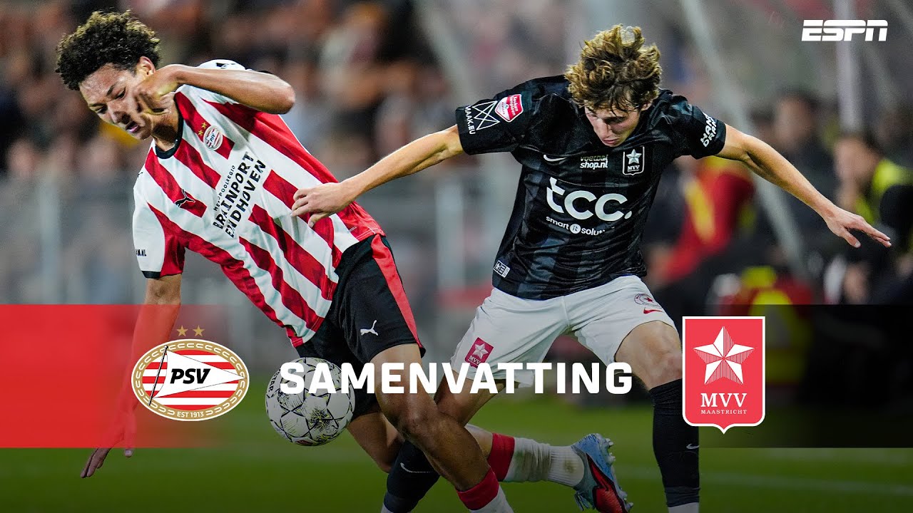 Holland Eerste Divisie Jong PSV Eindhoven (Youth) 2-2 MVV Maastricht Highlights,Hot Video - Goaloo