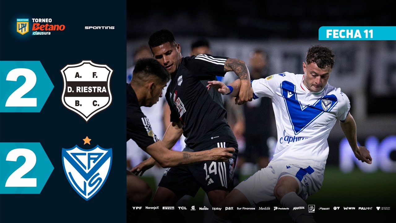 ไฮไลท์+อาร์เจนติน่า พรีเมียร์ดิวิชั่น:เดปอร์ติโว เรยสตาร์ 2-2 Velez Sarsfield丨อาร์เจนติน่า พรีเมียร์ดิวิชั่น 2025丨07-10-2025