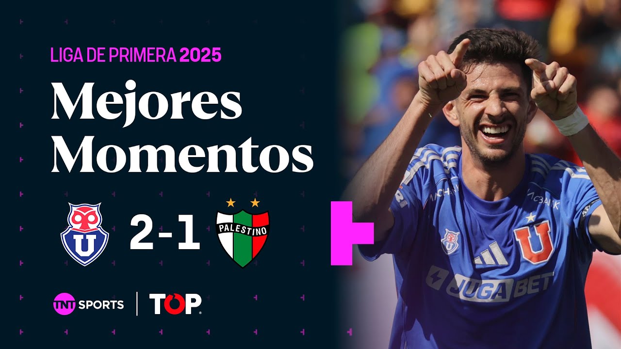 U. De Chile 2-1 Palestino丨Melhores Momentos -Liga de Primera