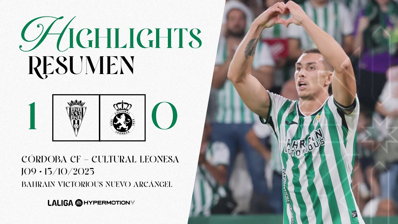 Cordoba 1-0 Cultural Leonesa丨Melhores Momentos -LaLiga2