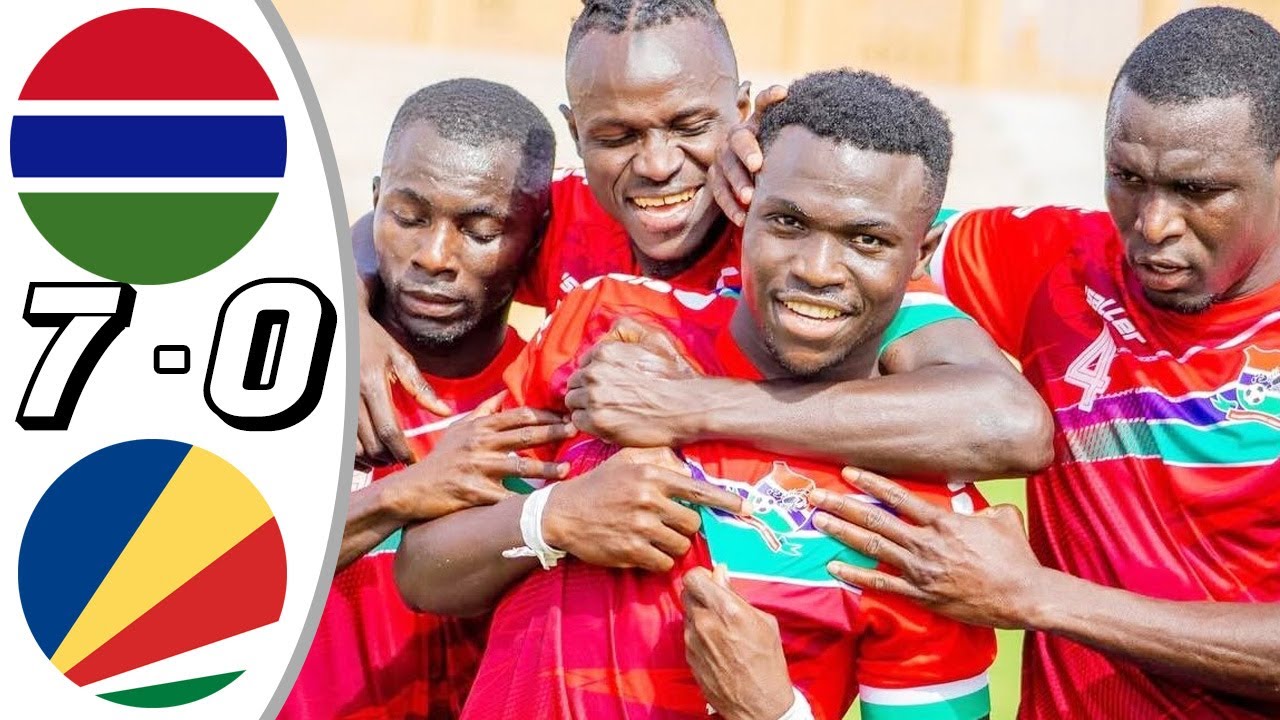 FIFA World Cup qualification (CAF) Seychelles 0-7 Gambia Highlights,Hot Video - Goaloo