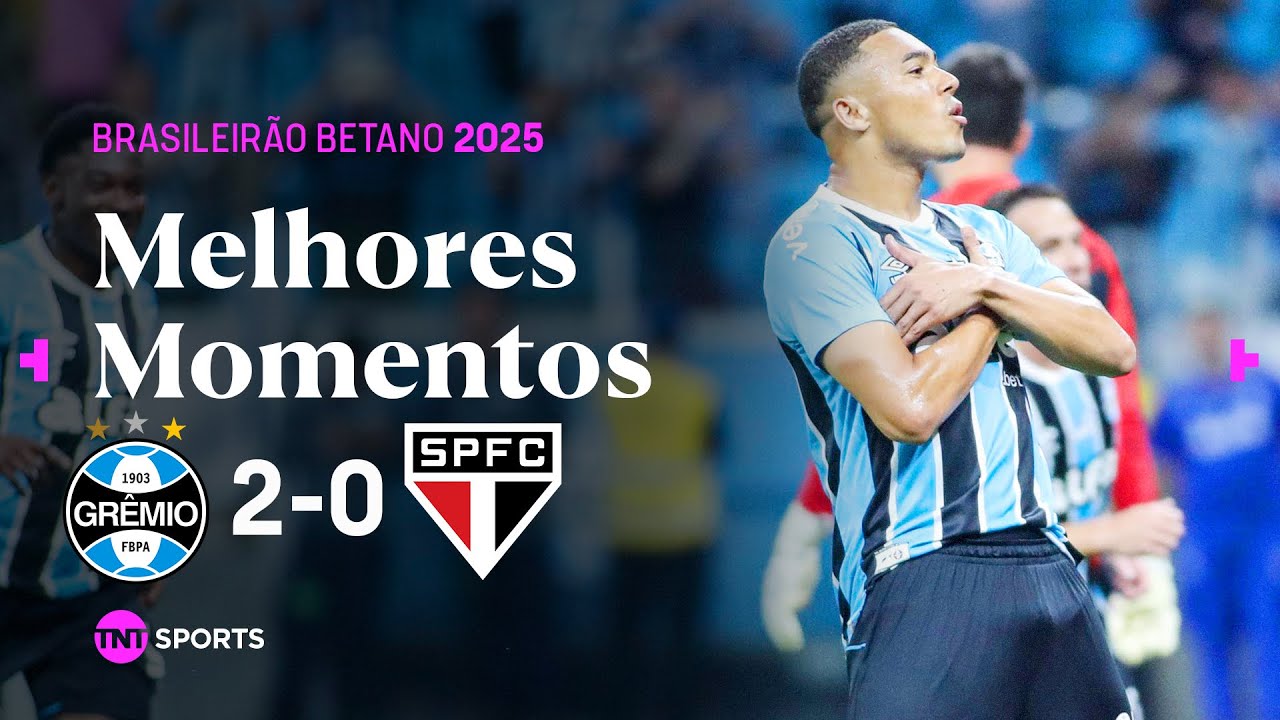 Brazil Serie A Gremio (RS) 2-0 Sao Paulo Highlights,Hot Video - Goaloo