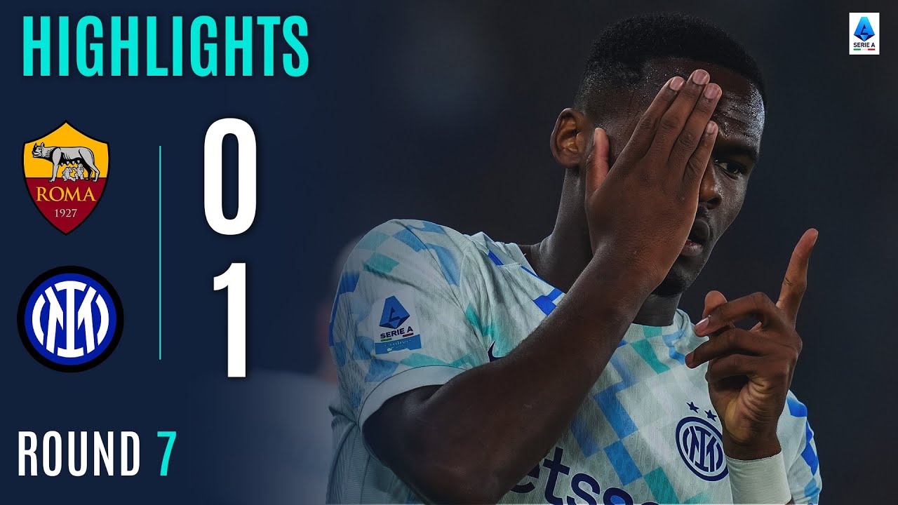 AS Roma 0-1 Inter丨Melhores Momentos -Série A