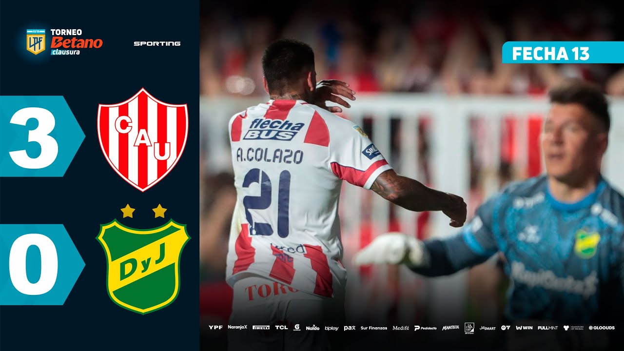 Argentine Division 1 Club Atlético Unión 3-0 Defensa Y Justicia Highlights,Hot Video - Goaloo