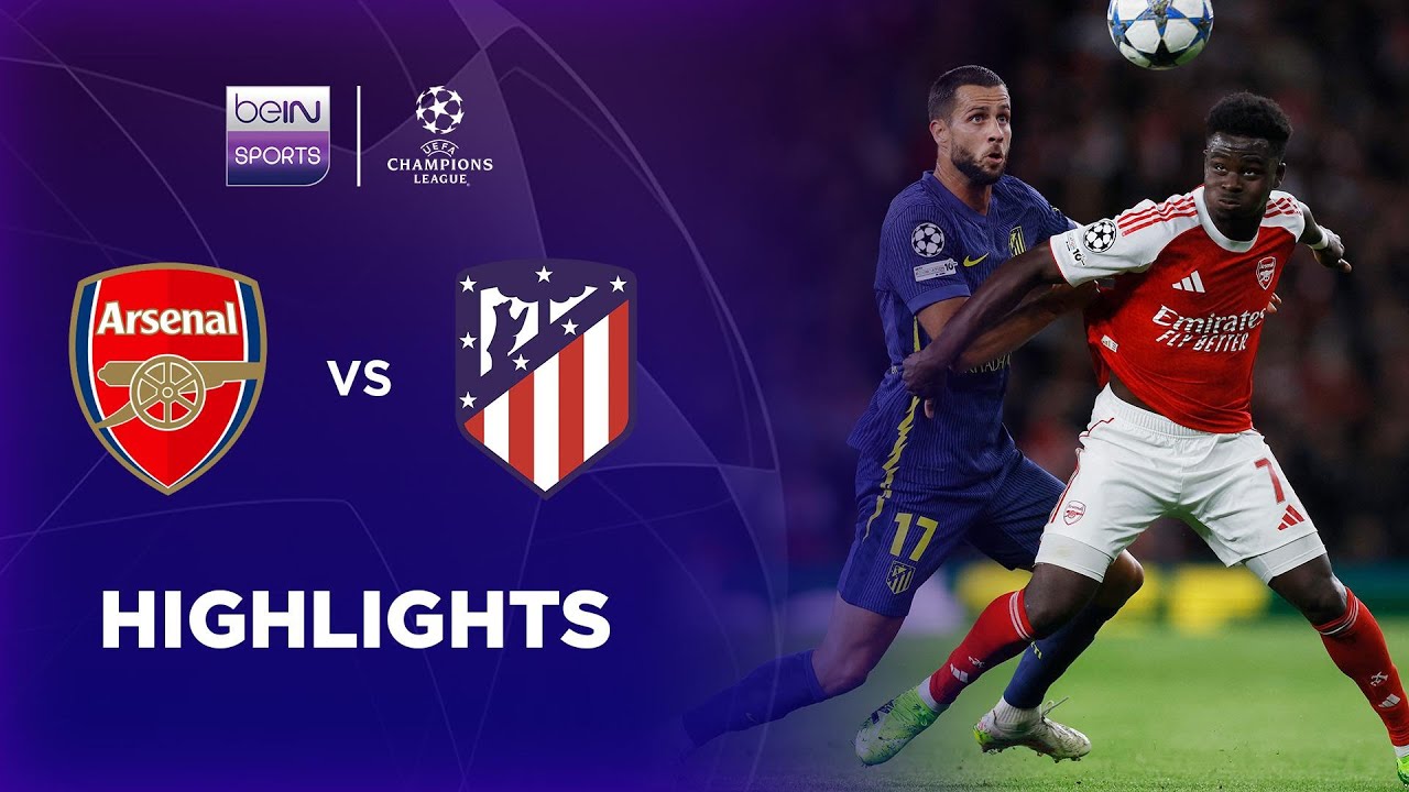 Arsenal 4-0 Atl. Madrid丨Melhores Momentos -Liga dos Campeões