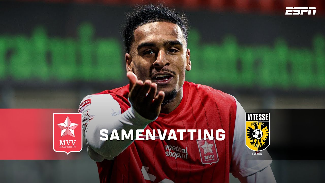 Holland Eerste Divisie MVV Maastricht 3-2 Vitesse Arnhem Highlights,Hot Video - Goaloo