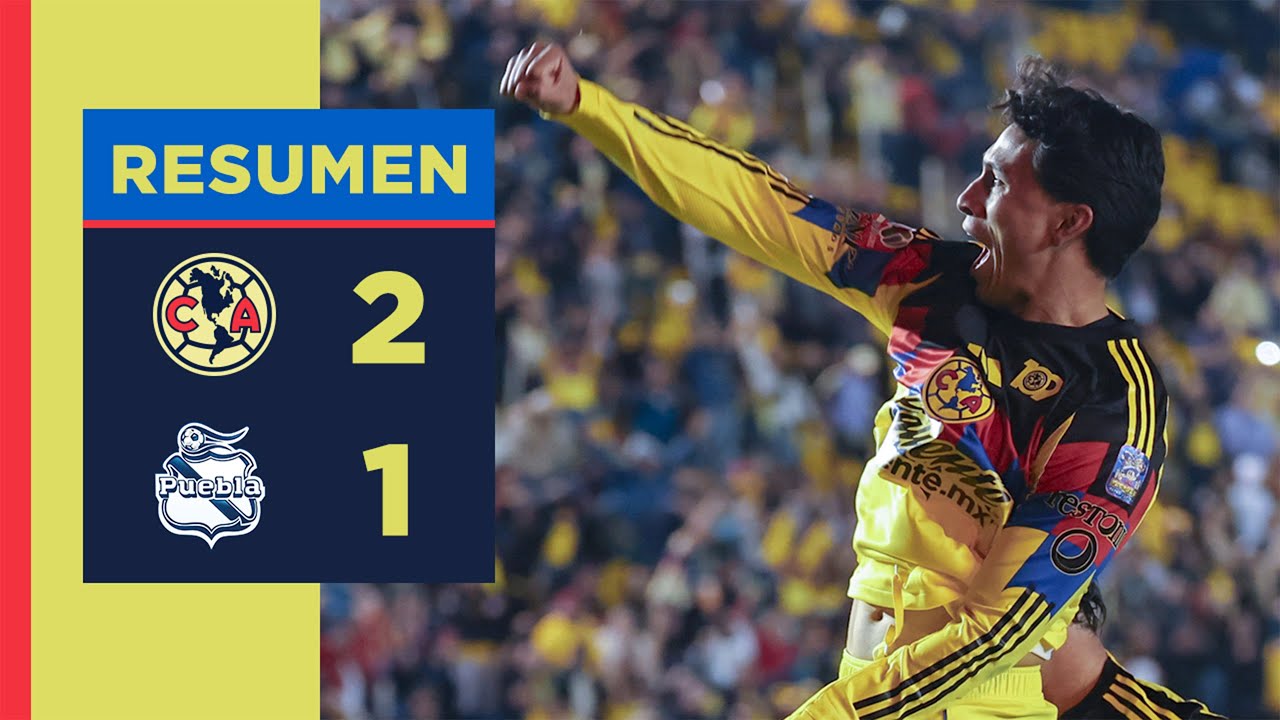 Primera Division Liga MX Club America 2-1 Puebla Highlights,Hot Video - Goaloo