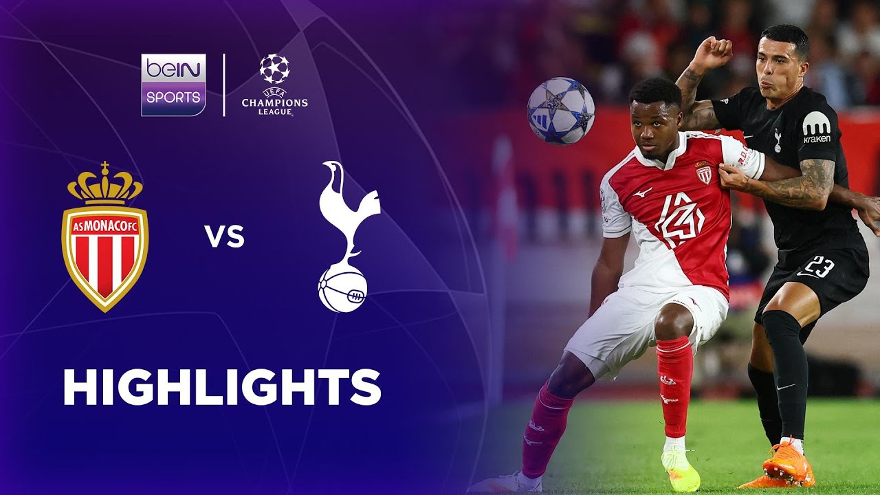 UEFA Champions League Monaco 0-0 Tottenham Hotspur Highlights,Hot Video - Goaloo