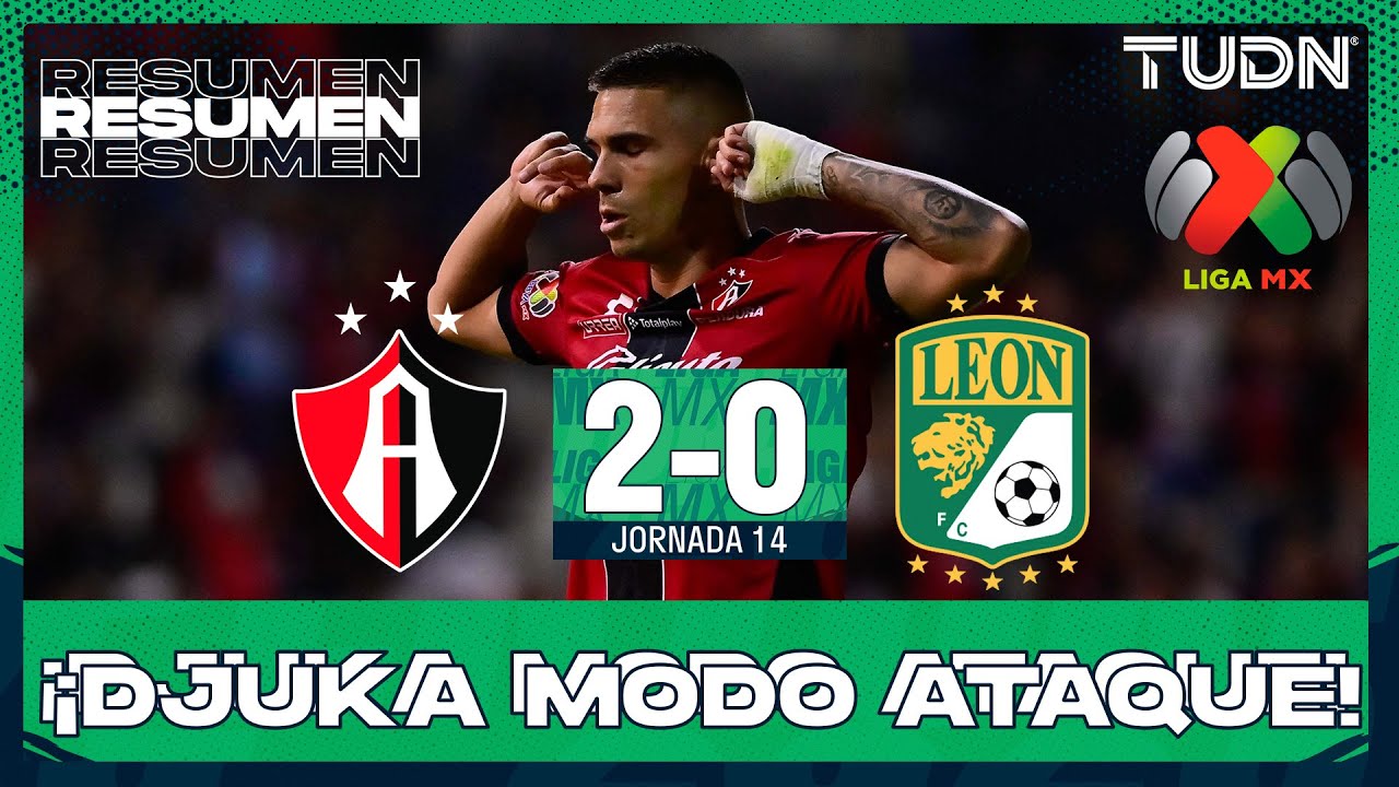 Atlas 2-0 Leon丨Melhores Momentos -Liga MX