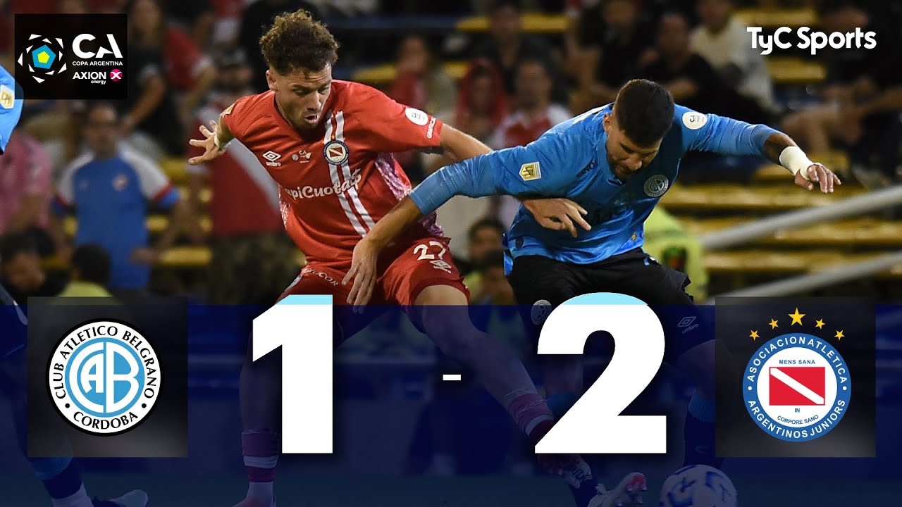 Argentina Cup Belgrano 1-2 Argentinos Juniors Highlights,Hot Video - Goaloo