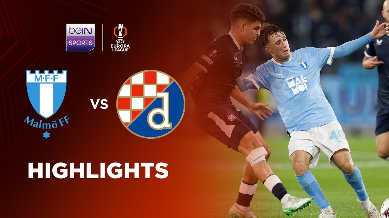 UEFA Europa League Malmo FF 1-1 Dinamo Zagreb Highlights,Hot Video - Goaloo