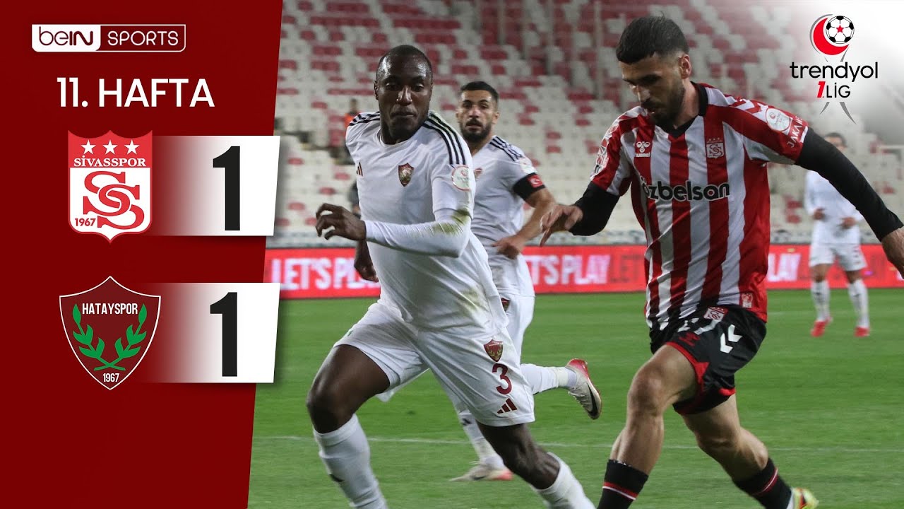 ไฮไลท์+ทีเอฟเอฟ เฟิร์ส ลีก ตุรกี:ชีวาสสปอร์ 1-1 Hatayspor丨ทีเอฟเอฟ เฟิร์ส ลีก ตุรกี 2025-2026丨25-10-2025