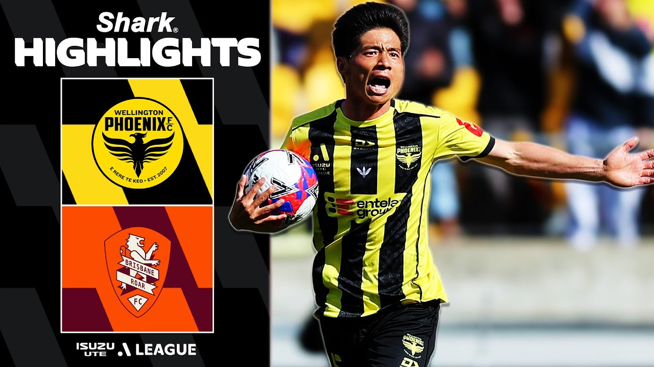 Wellington Phoenix 2-1 Brisbane Roar丨Melhores Momentos -Australia A-League