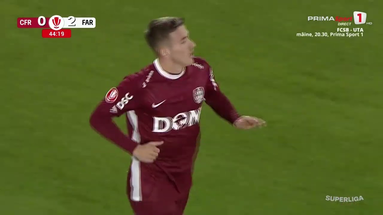 ไฮไลท์+โรมาเนีย ลีกา1:ซีเอฟอาร์ คลูจ์ 0-2 Farul Constanta丨โรมาเนีย ลีกา1 2025-2026丨26-10-2025