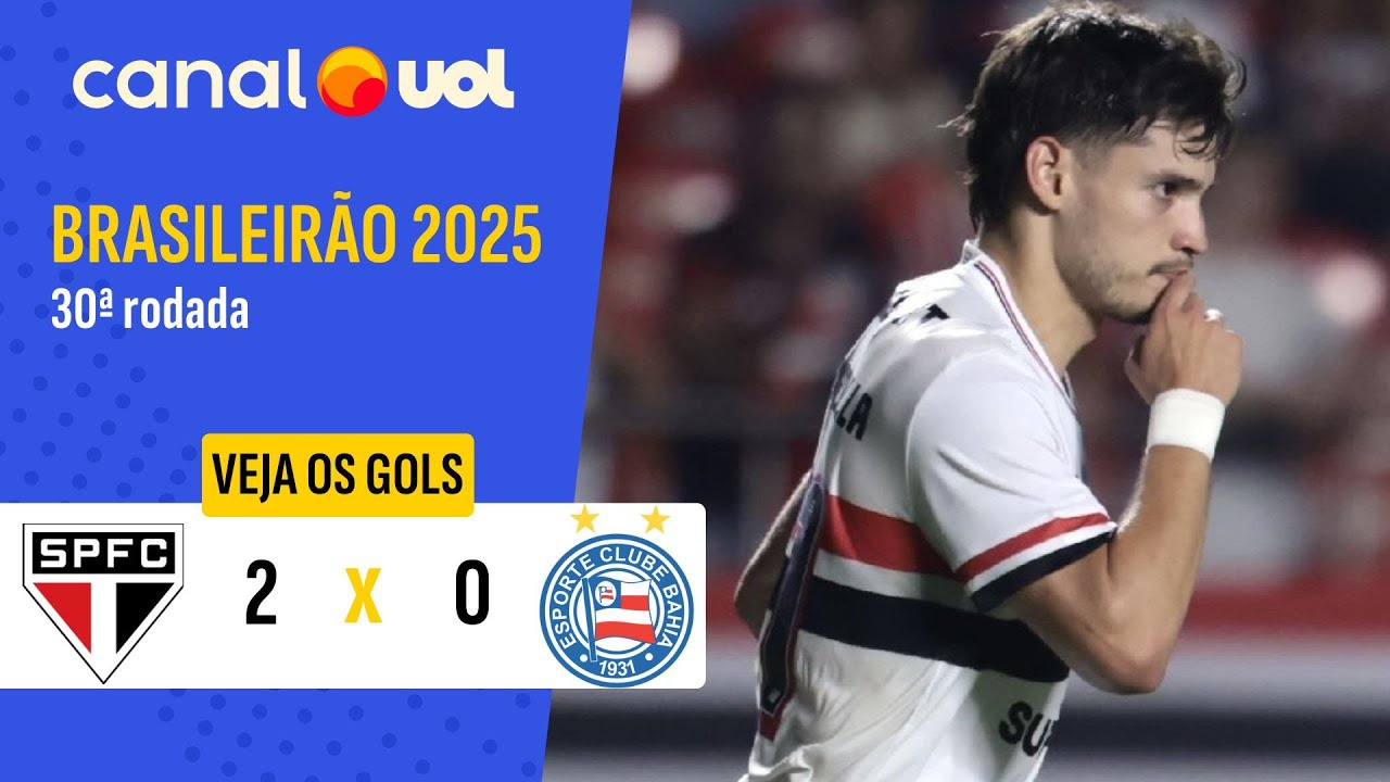 Brazil Serie A Sao Paulo 2-0 Bahia Highlights,Hot Video - Goaloo