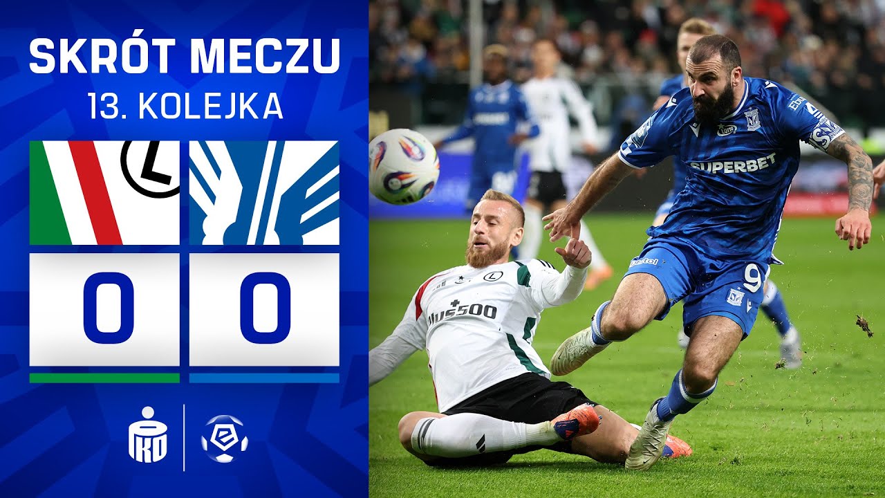 Poland Ekstraklasa Legia Warszawa 0-0 Lech Poznan Highlights,Hot Video - Goaloo