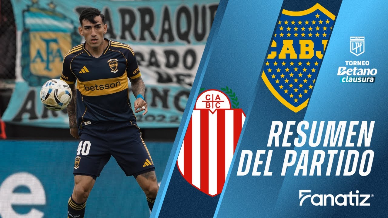 Argentine Division 1 Barracas Central 1-3 Boca Juniors Highlights,Hot Video - Goaloo