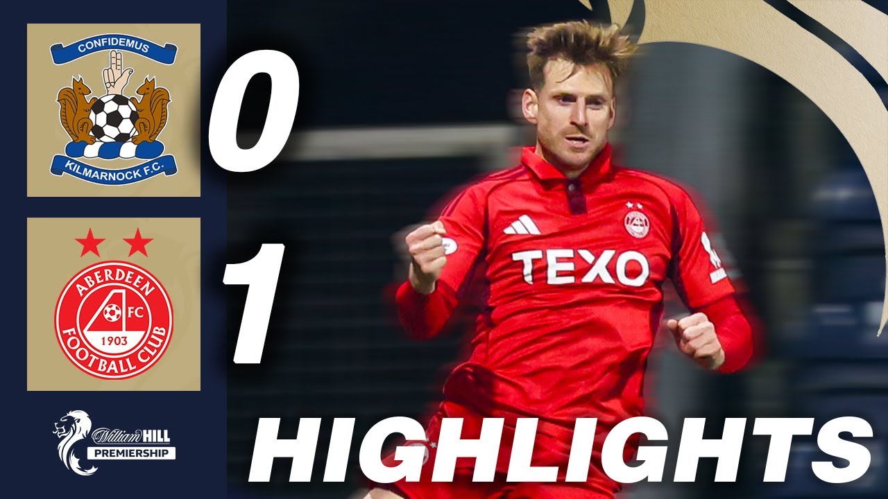 Highlights:Scottish Premier League Kilmarnock 0-1 Aberdeen - Nowgoal