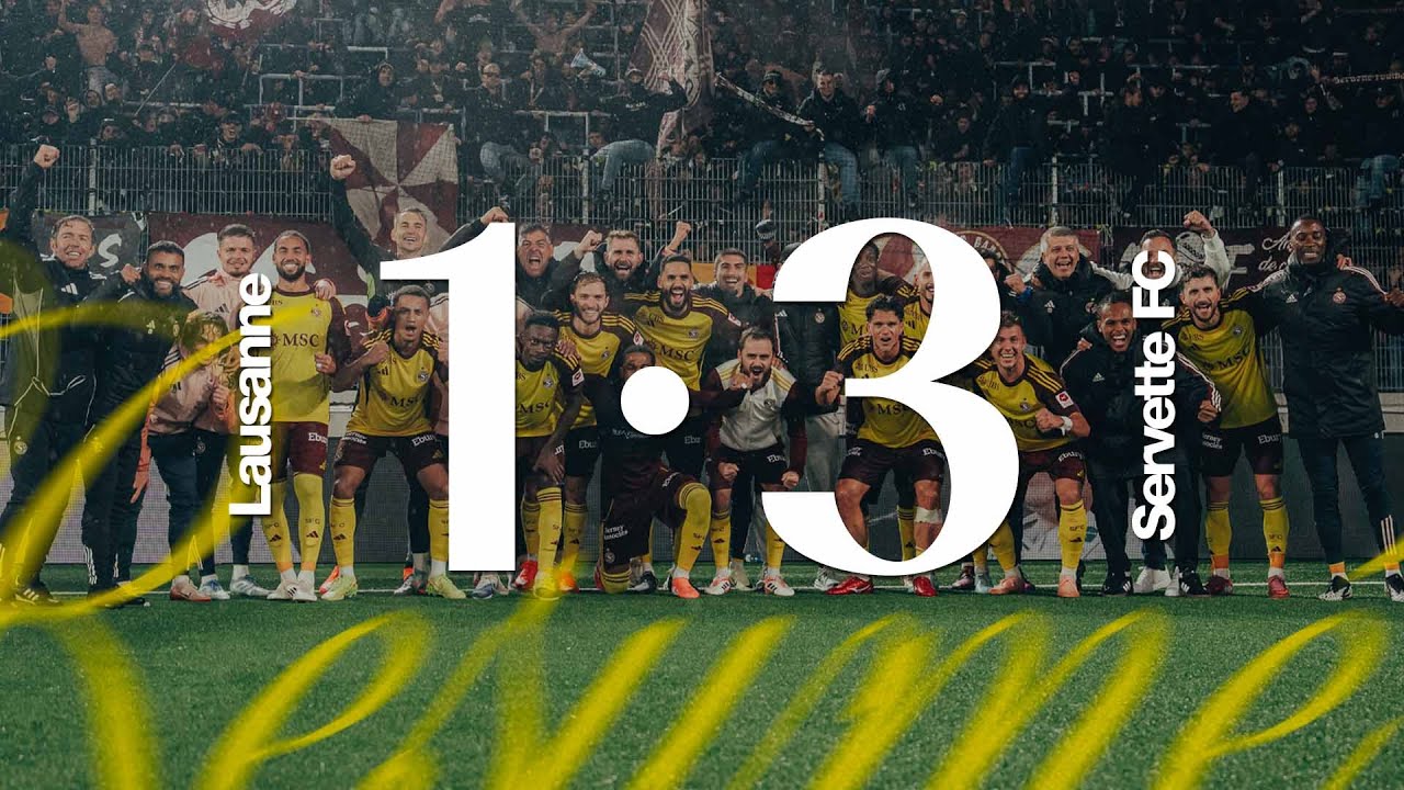 Highlights:Switzerland Super League Lausanne Sports 1-3 Servette - Nowgoal