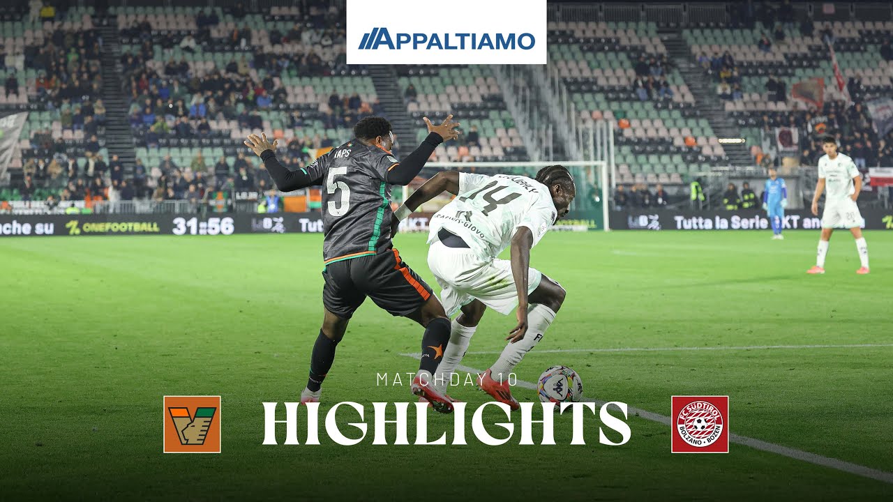 Italian Serie B Venezia 3-0 SudTirol Highlights,Hot Video - Goaloo