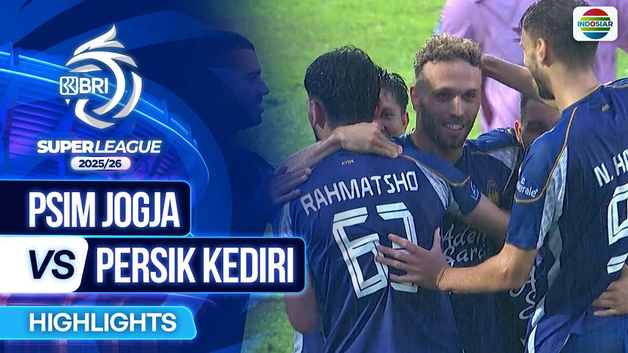 Indonesia Super League PSIM Yogyakarta 2-1 Persik Kediri Highlights,Hot Video - Goaloo