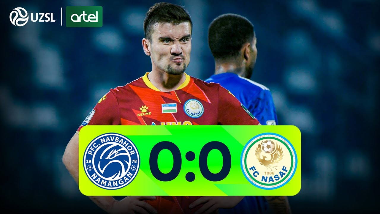 Highlights:Uzbek League Navbahor Namangan 0-0 Nasaf Qarshi - Nowgoal