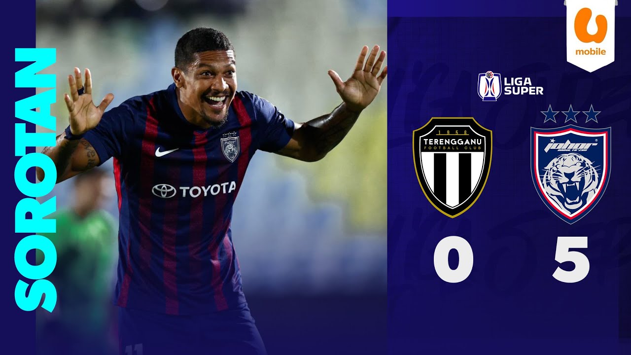 ไฮไลท์+มาเลเซีย ซุปเปอร์ลีก:ตรังกานู 0-5 Johor Darul Takzim丨มาเลเซีย ซุปเปอร์ลีก 2025-2026丨31-10-2025