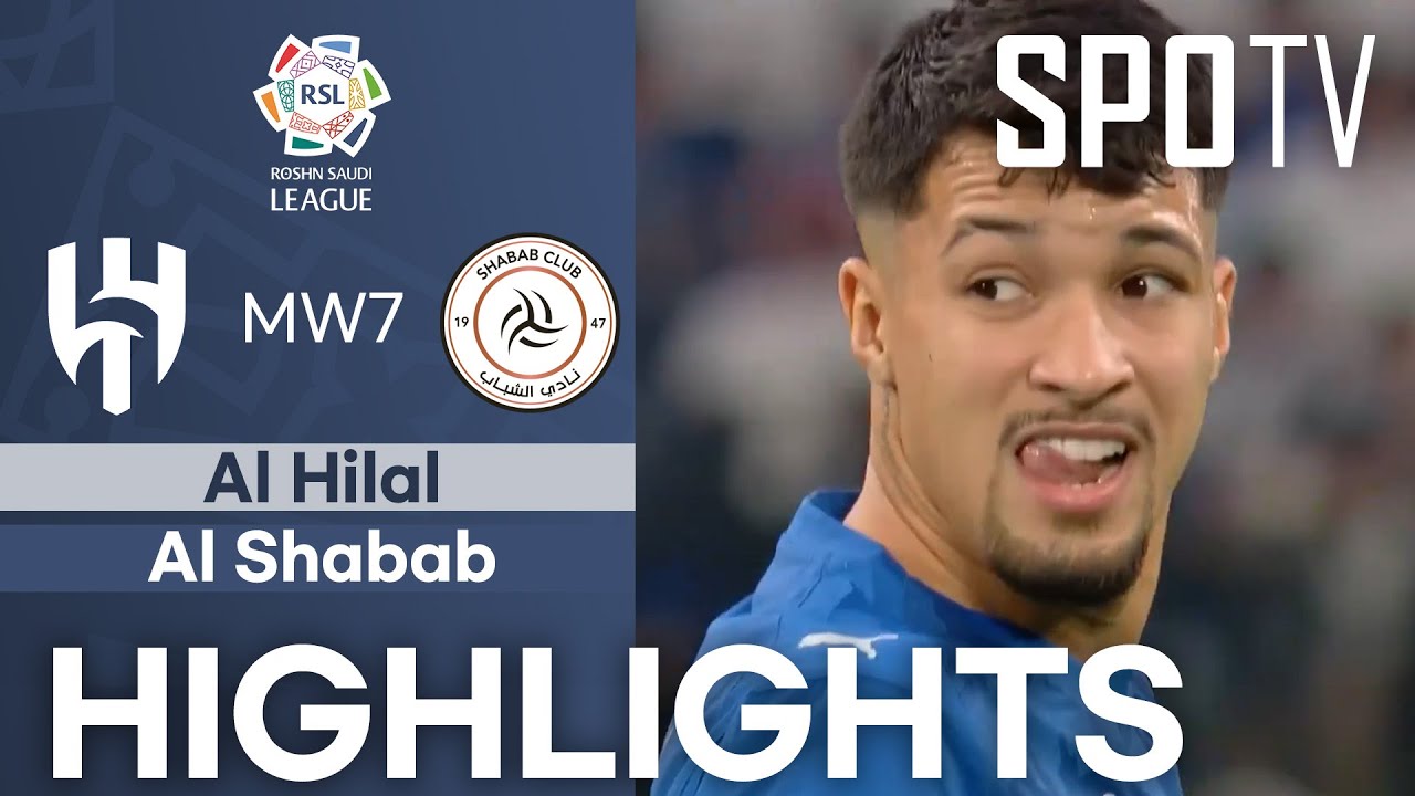 Saudi Professional League Al Hilal 1-0 Al-Shabab Highlights,Hot Video - Goaloo