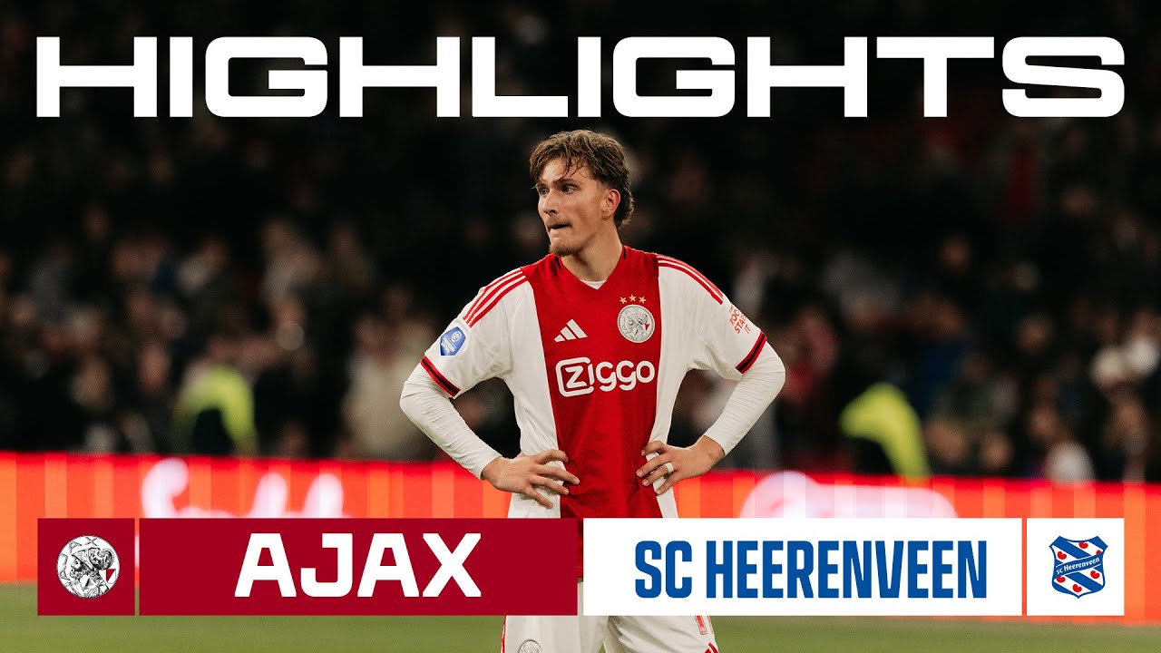 Holland Eredivisie AFC Ajax 1-1 SC Heerenveen Highlights,Hot Video - Goaloo