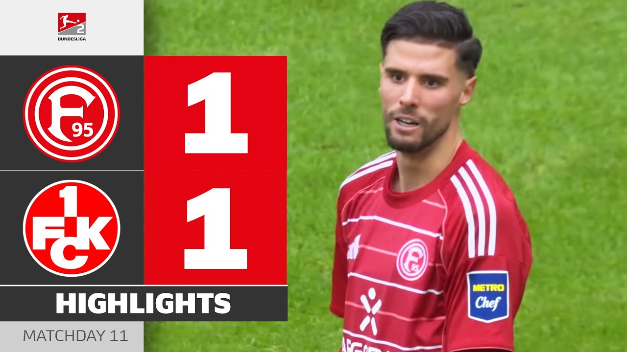 Dusseldorf 1-1 Kaiserslautern丨Melhores Momentos -2. Bundesliga