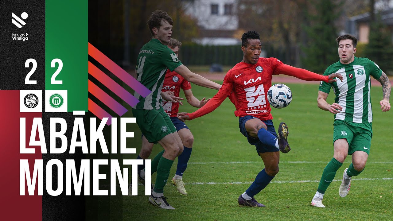 Jelgava 2-2 Metta丨Melhores Momentos -Primeira Liga