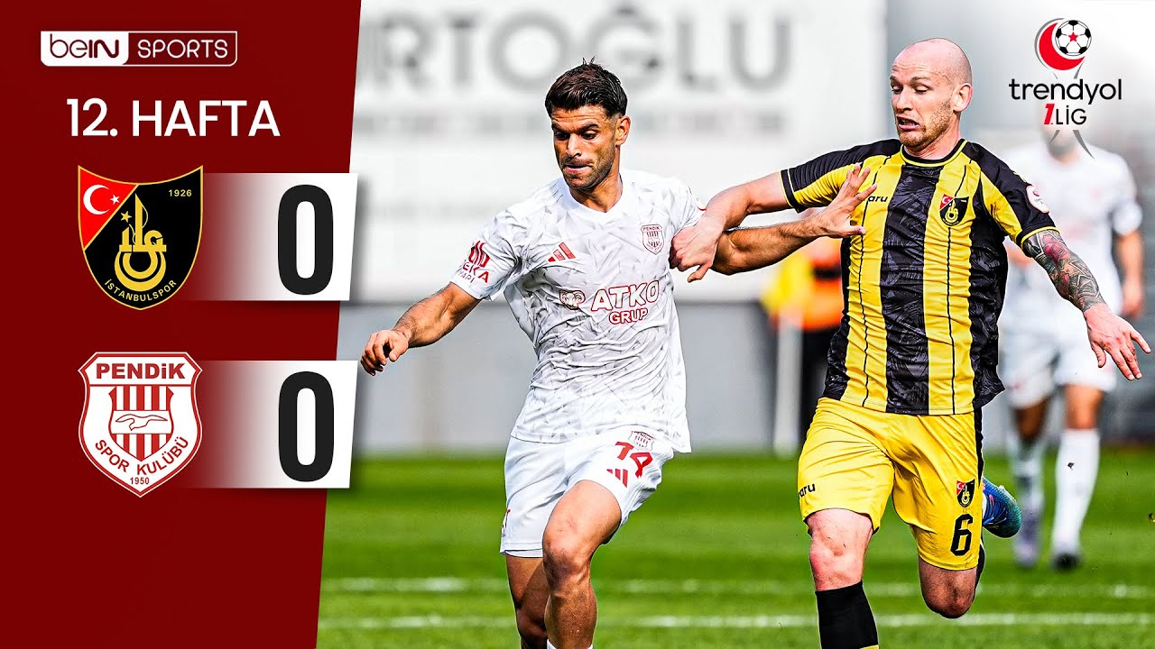 Istanbulspor 0-0 Pendikspor丨Melhores Momentos -Turkey 1. Lig