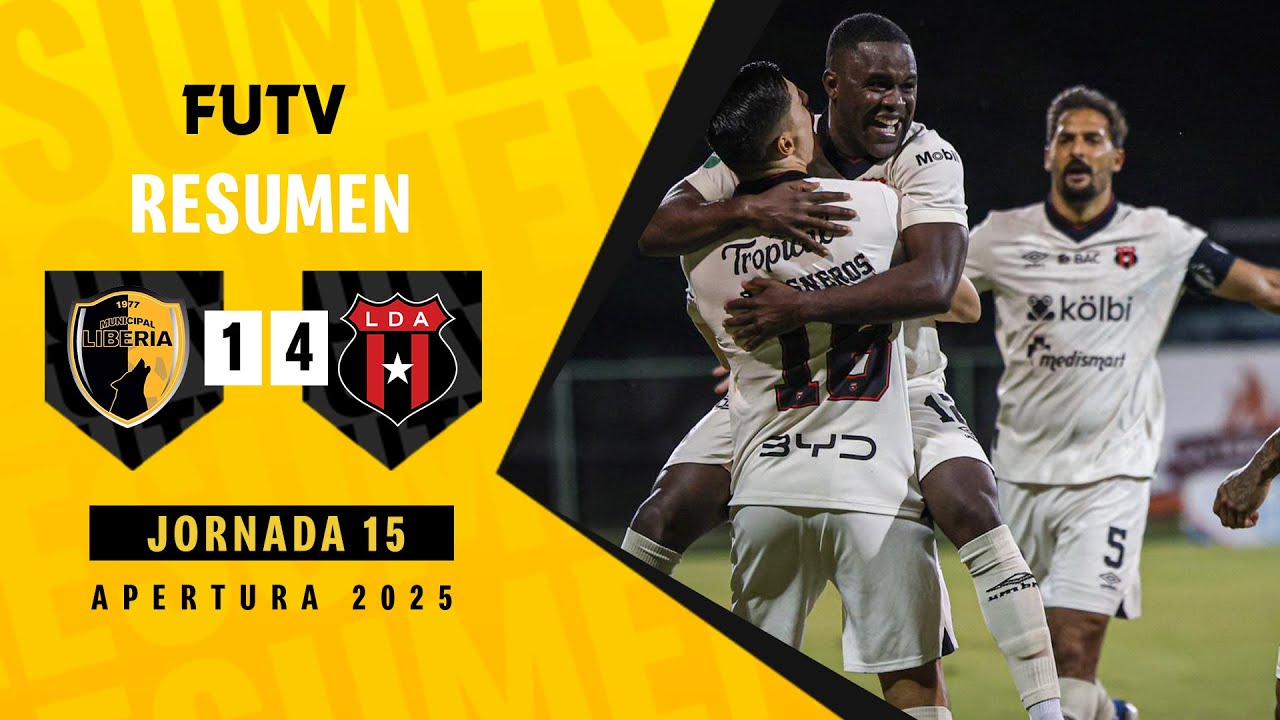 Costa Rica Primera Division Municipal Liberia 1-4 Alajuelense Highlights,Hot Video - Goaloo