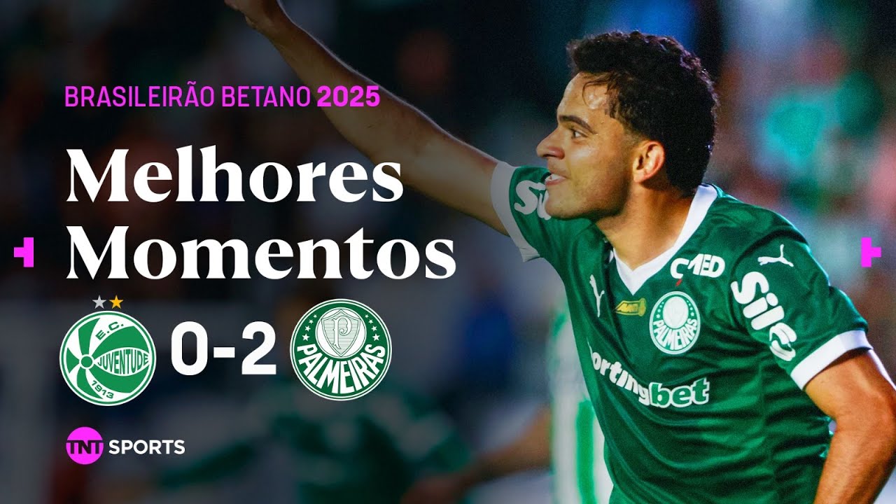 Juventude 0-2 Palmeiras丨Melhores Momentos -Série A Betano