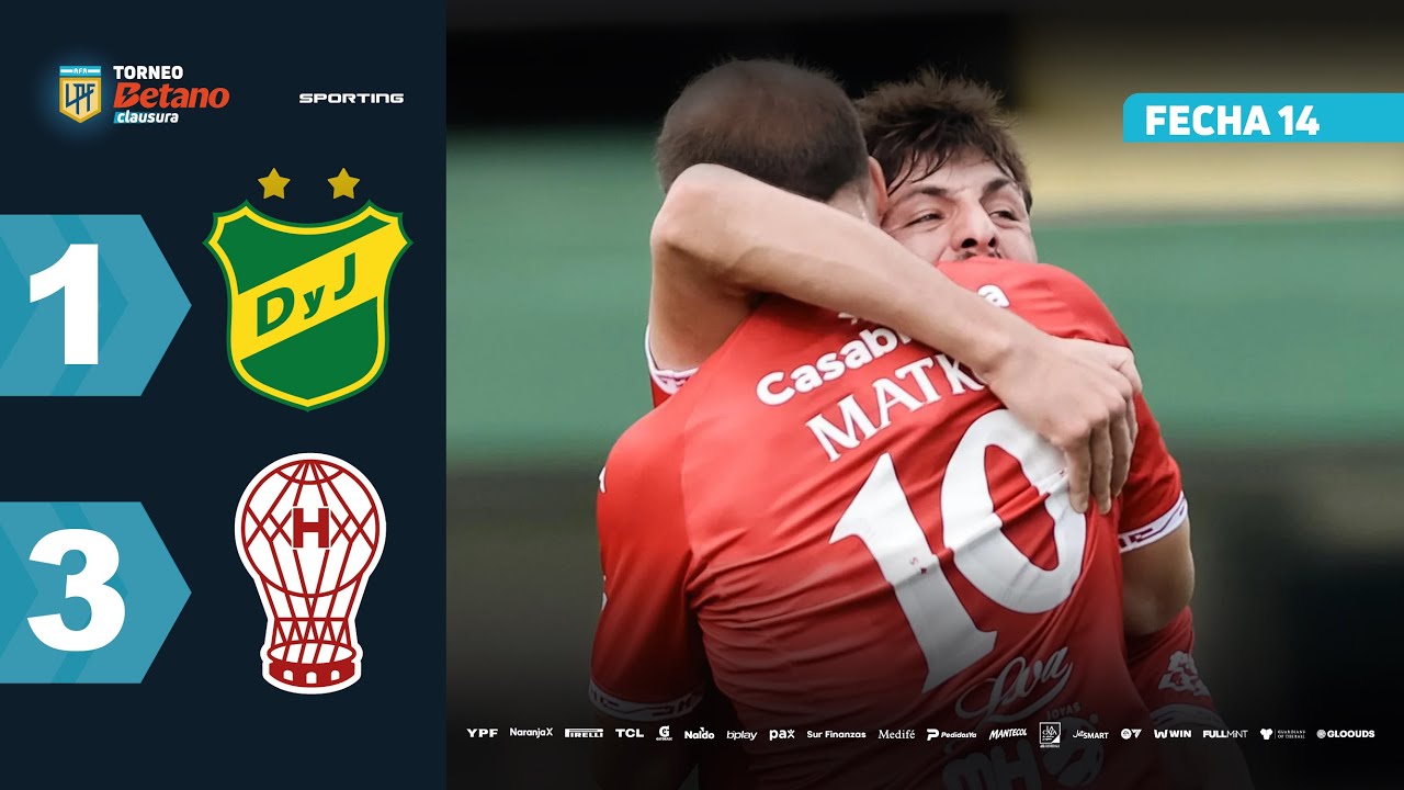 ไฮไลท์+อาร์เจนติน่า พรีเมียร์ดิวิชั่น:เดเฟนซา วาย จัสติเชีย 1-3 CA Huracan丨อาร์เจนติน่า พรีเมียร์ดิวิชั่น 2025丨04-11-2025