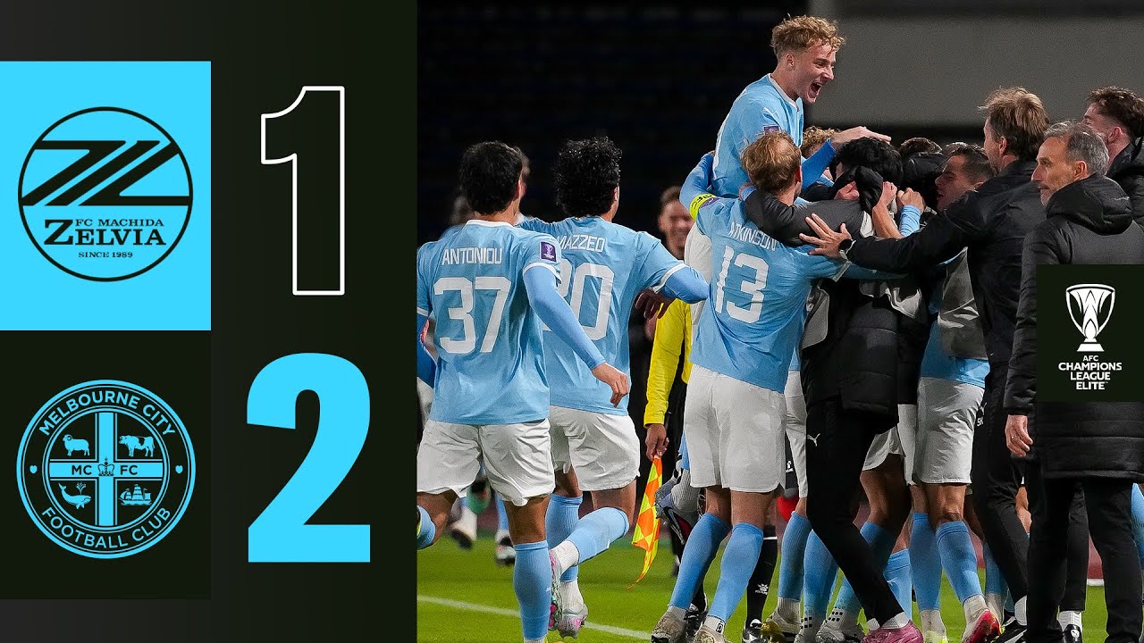 Highlights:AFC Champions League Elite Machida Zelvia 1-2 Melbourne City - Nowgoal