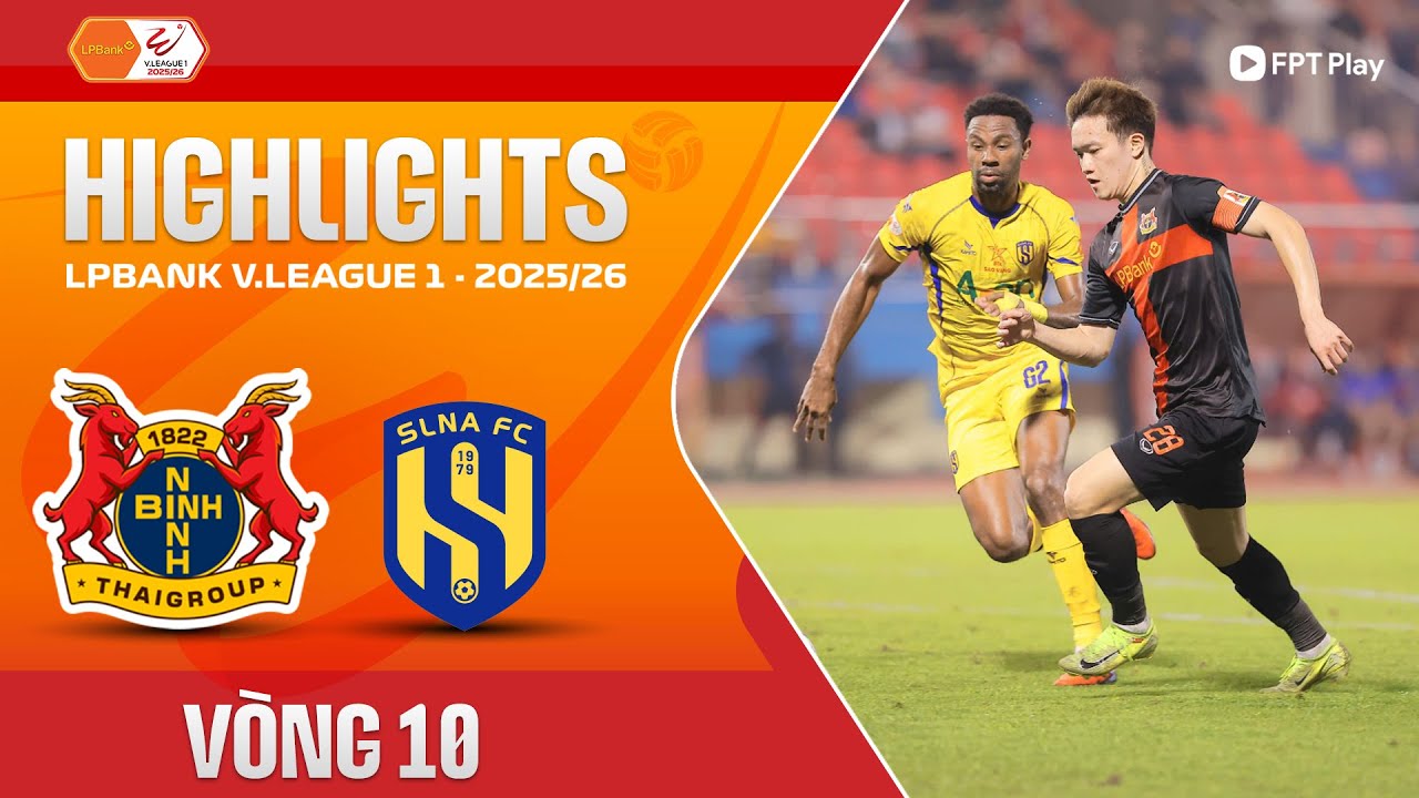 V.League 1 Ninh Binh FC 1-0 Song Lam Nghe An Highlights,Hot Video - Goaloo